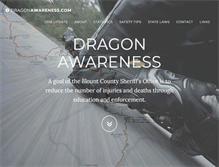 Tablet Screenshot of dragonawareness.com